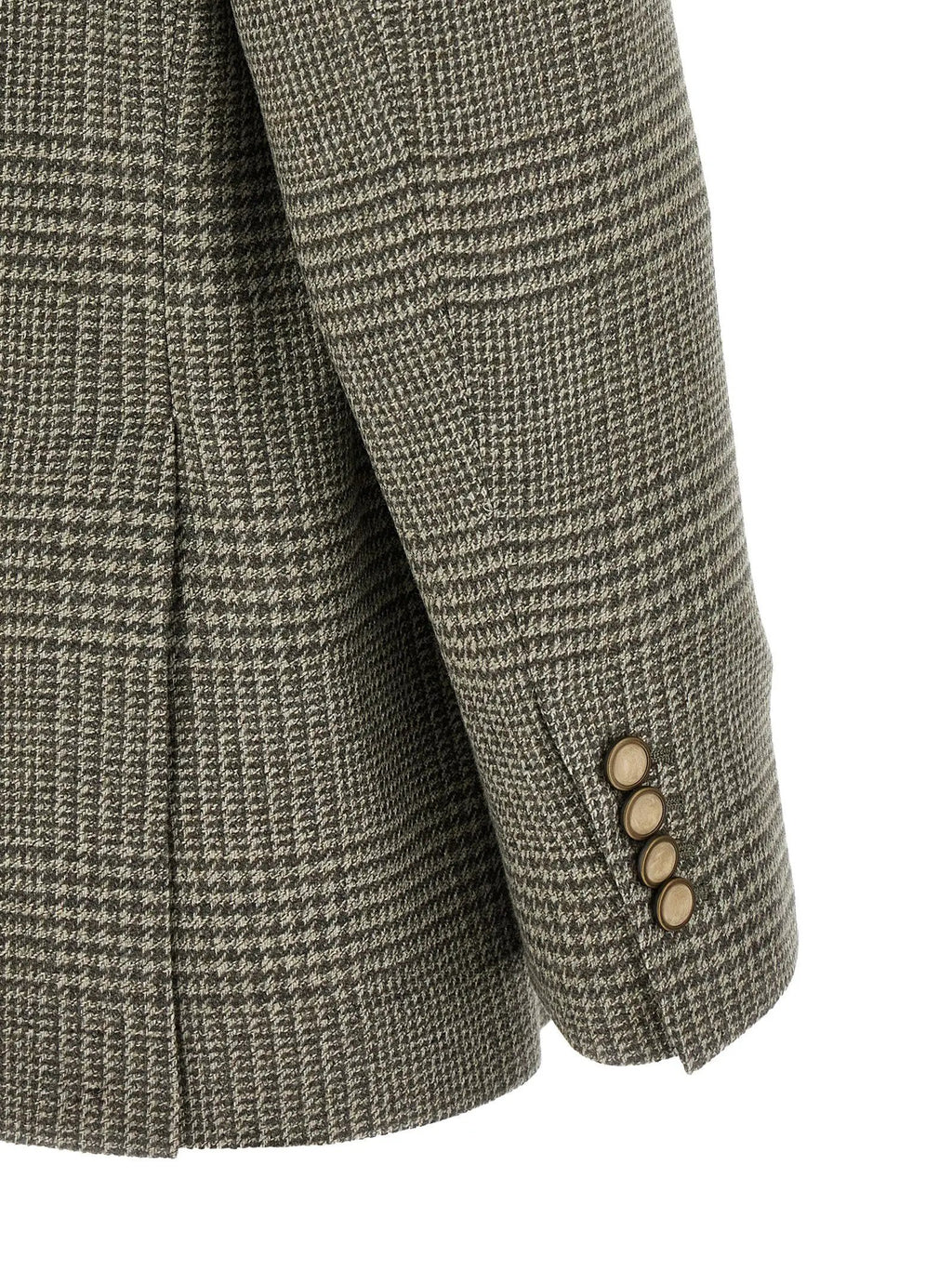 Brunello Cucinelli Bicolor Wool Blazer