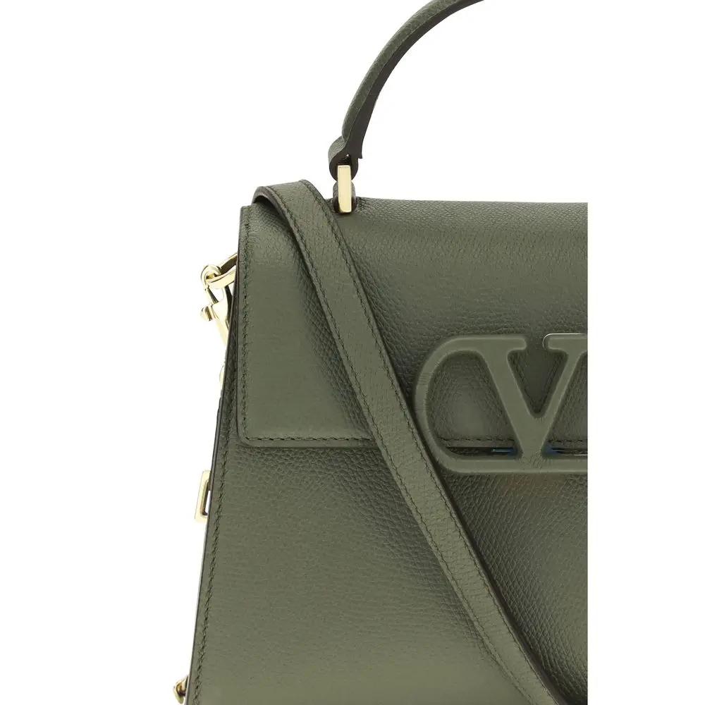 Valentino Garavani Bicolor Calf Leather Bos Taurus Clutch Bag
