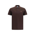 Polo Burberry en coton marron