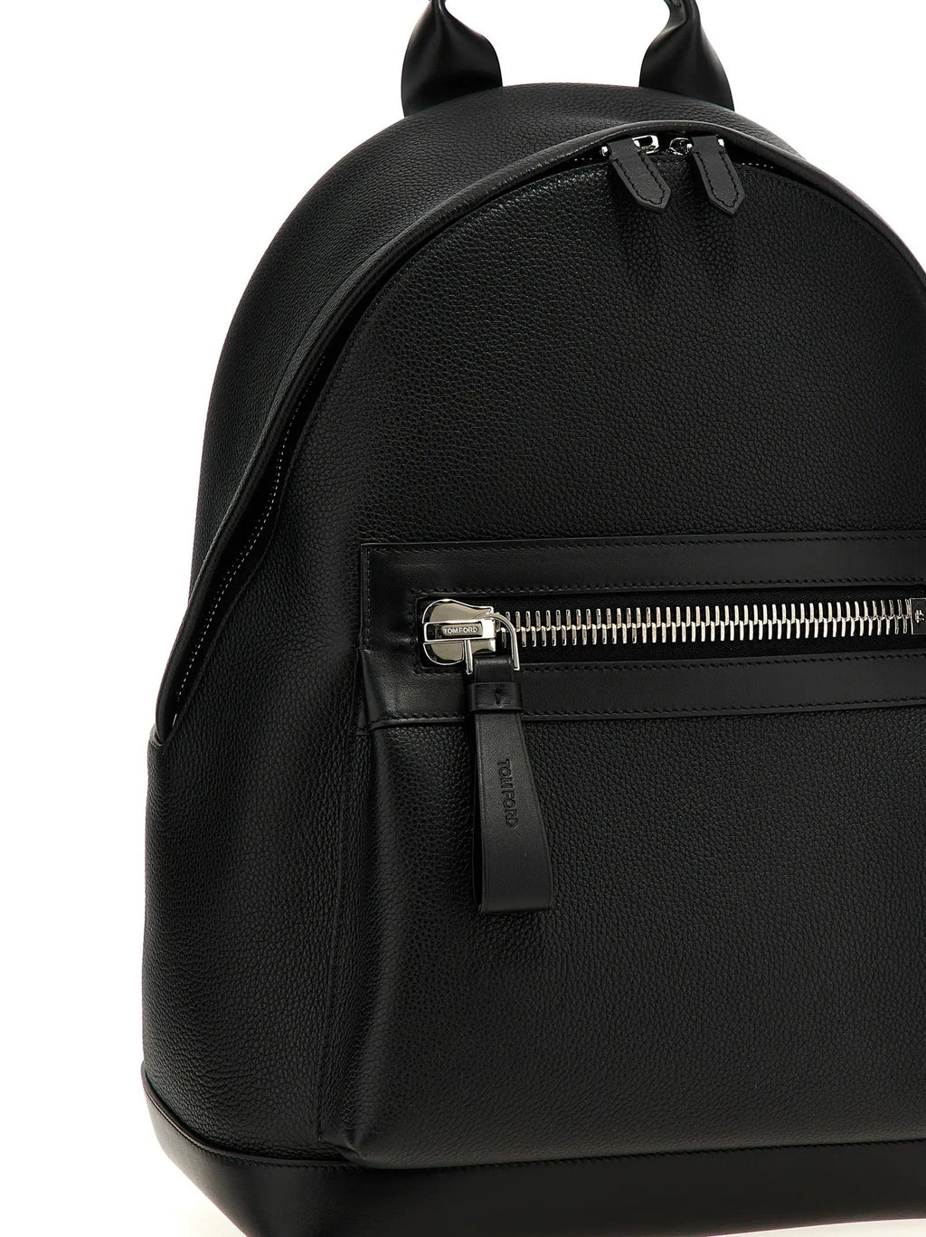 Sac à dos Tom Ford en cuir de veau noir