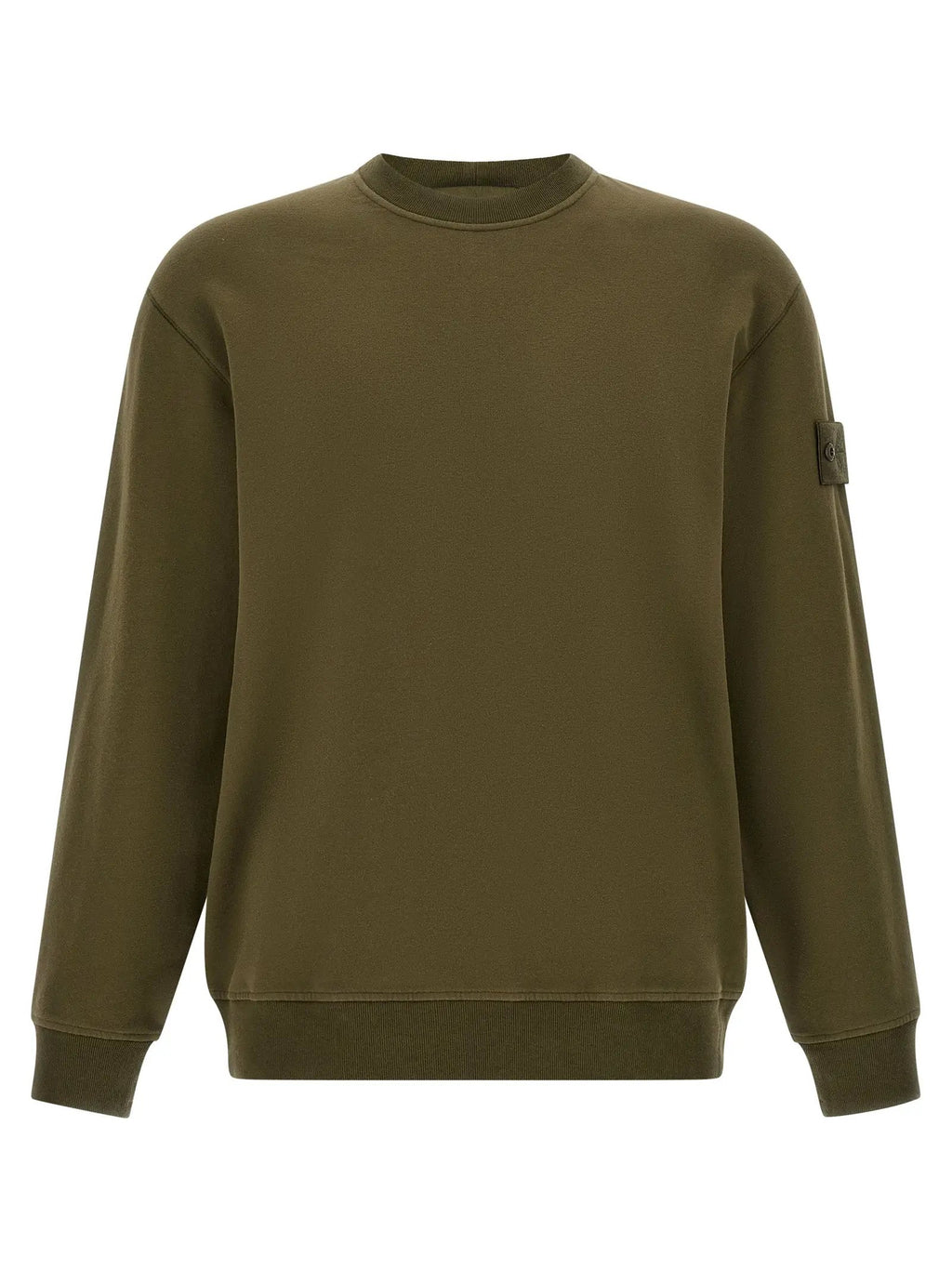 Stone Island Bicolor Cotton Sweatshirt