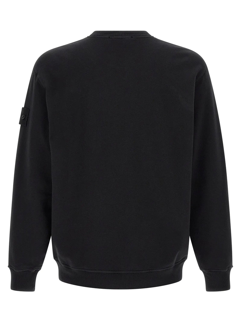 Stone Island Black Cotton Sweatshirt