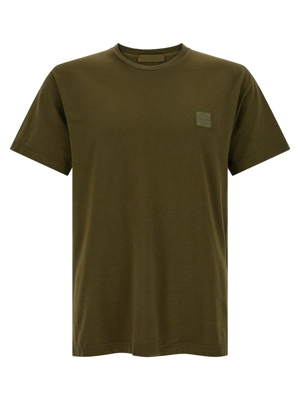 Stone Island Bicolor Cotton T-Shirt