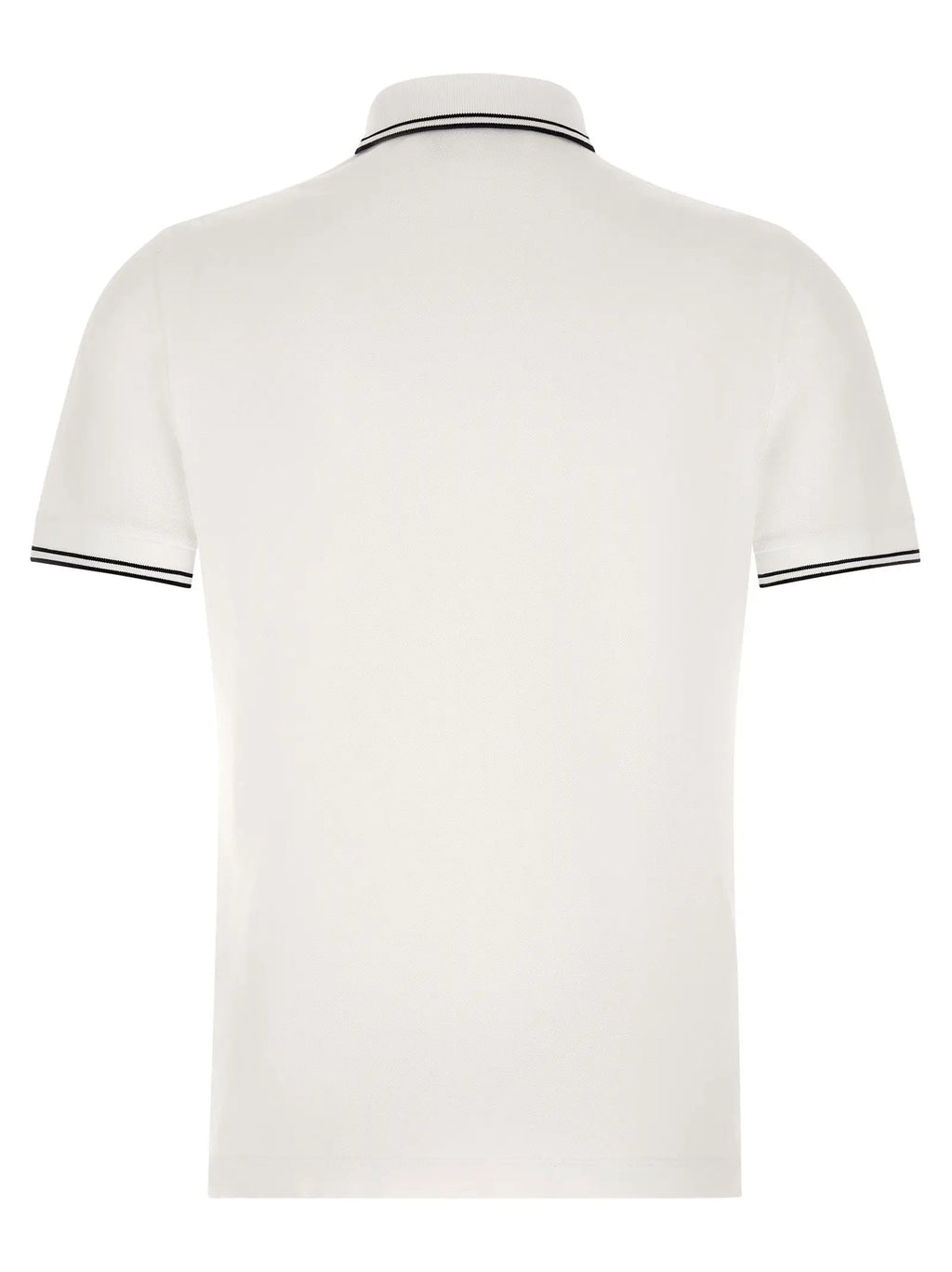 Stone Island Bicolor Cotton Polo Shirt