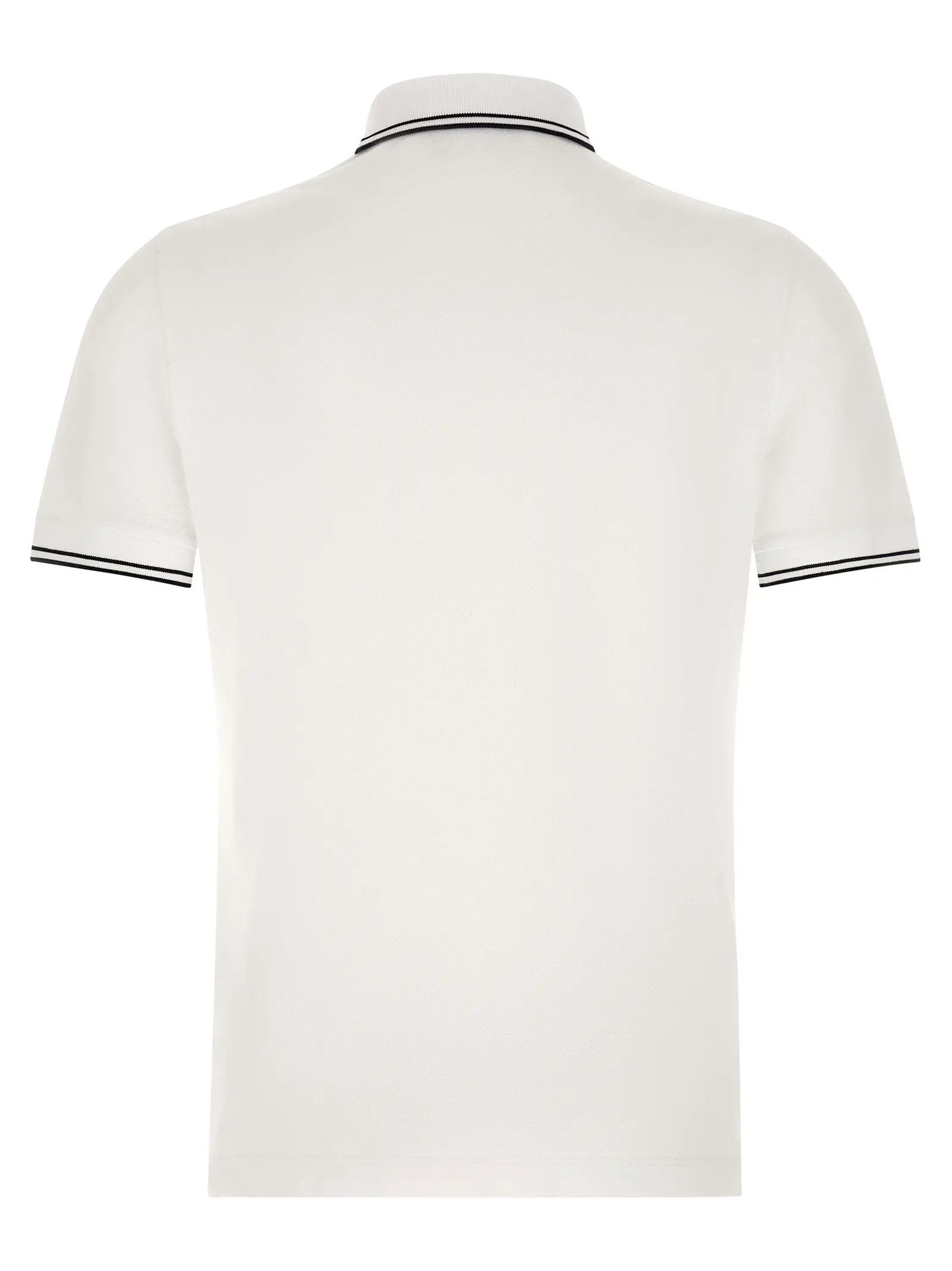 Stone Island Bicolor Cotton Polo Shirt