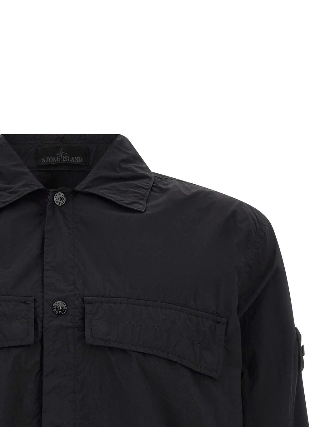 Stone Island Black Polyamide Blouse