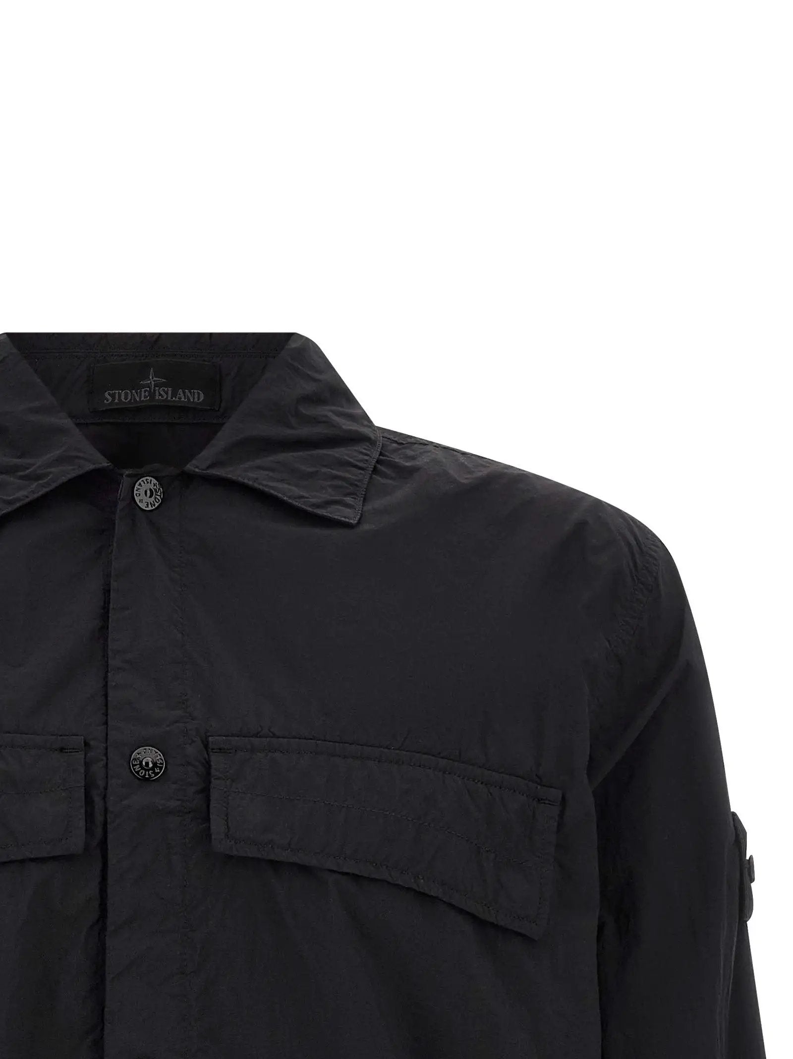 Stone Island Black Polyamide Blouse