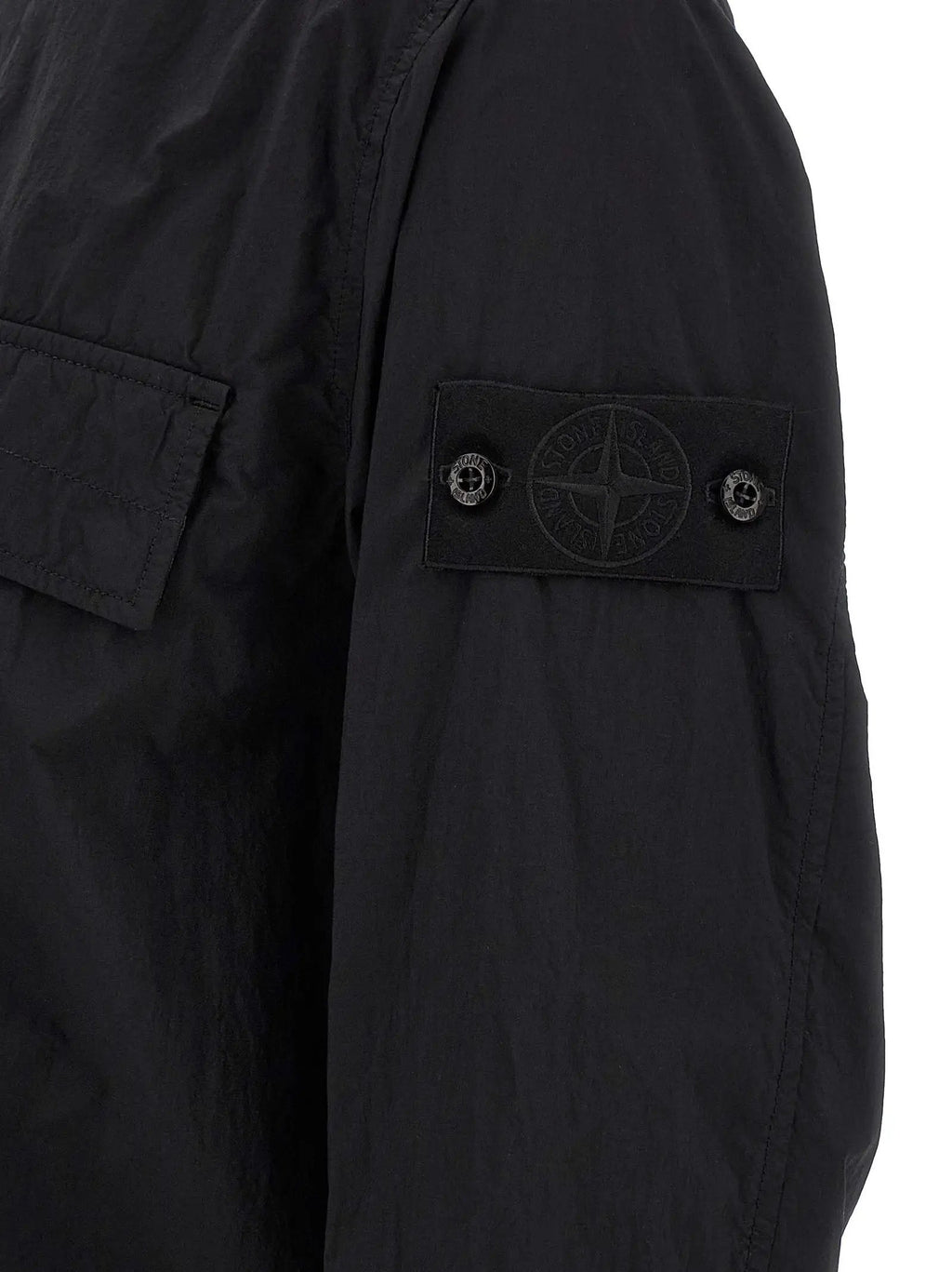 Stone Island Black Polyamide Blouse
