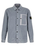 Stone Island Gray Cotton Blouse
