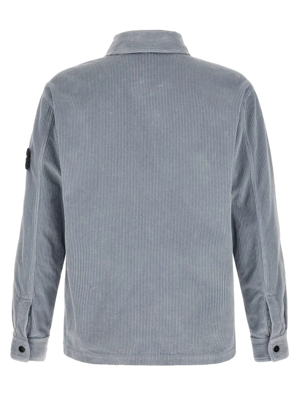 Stone Island Gray Cotton Blouse