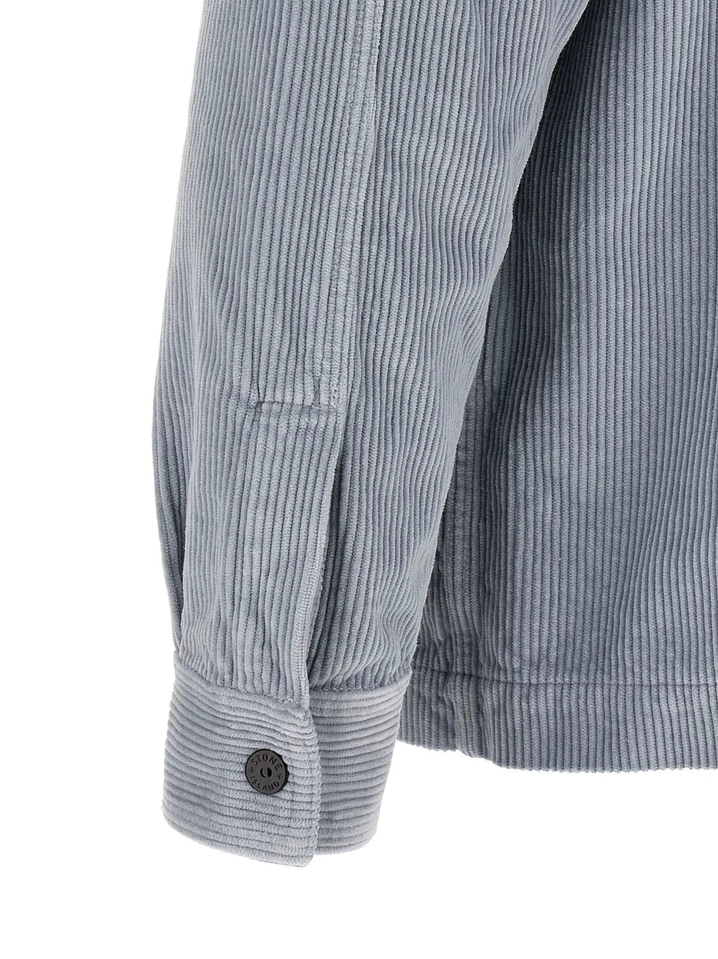 Stone Island Gray Cotton Blouse