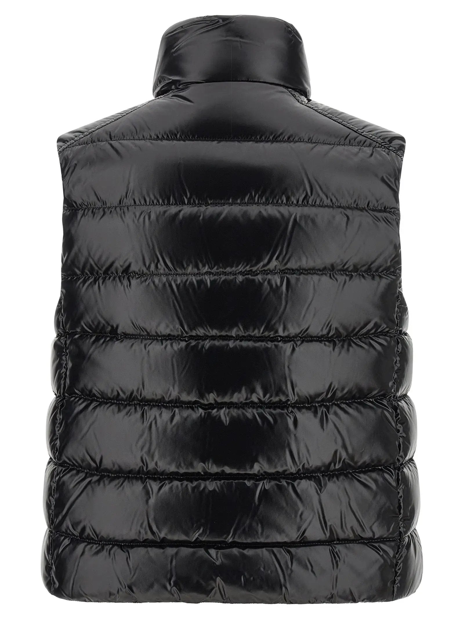 Moncler Black Polyamide Sleeveless Jacket