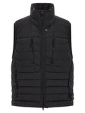 Stone Island Black Polyamide Sleeveless Jacket