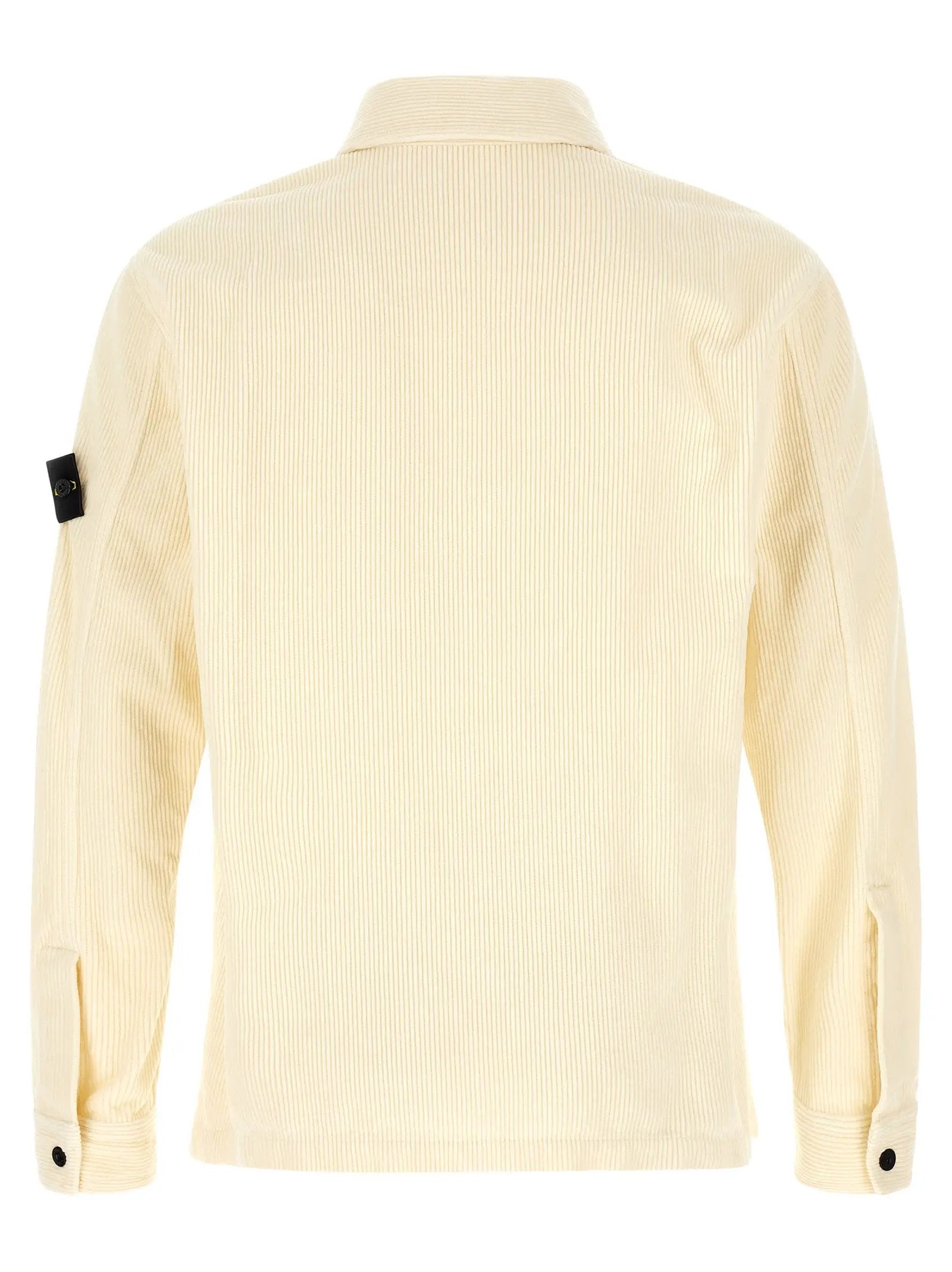 Stone Island White Cotton Blouse