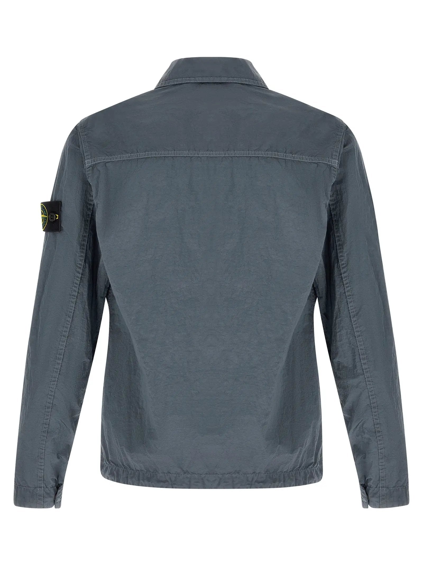 Stone Island Gray Polyamide Blouse