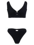 Hunza G Black Polyamide Bikini
