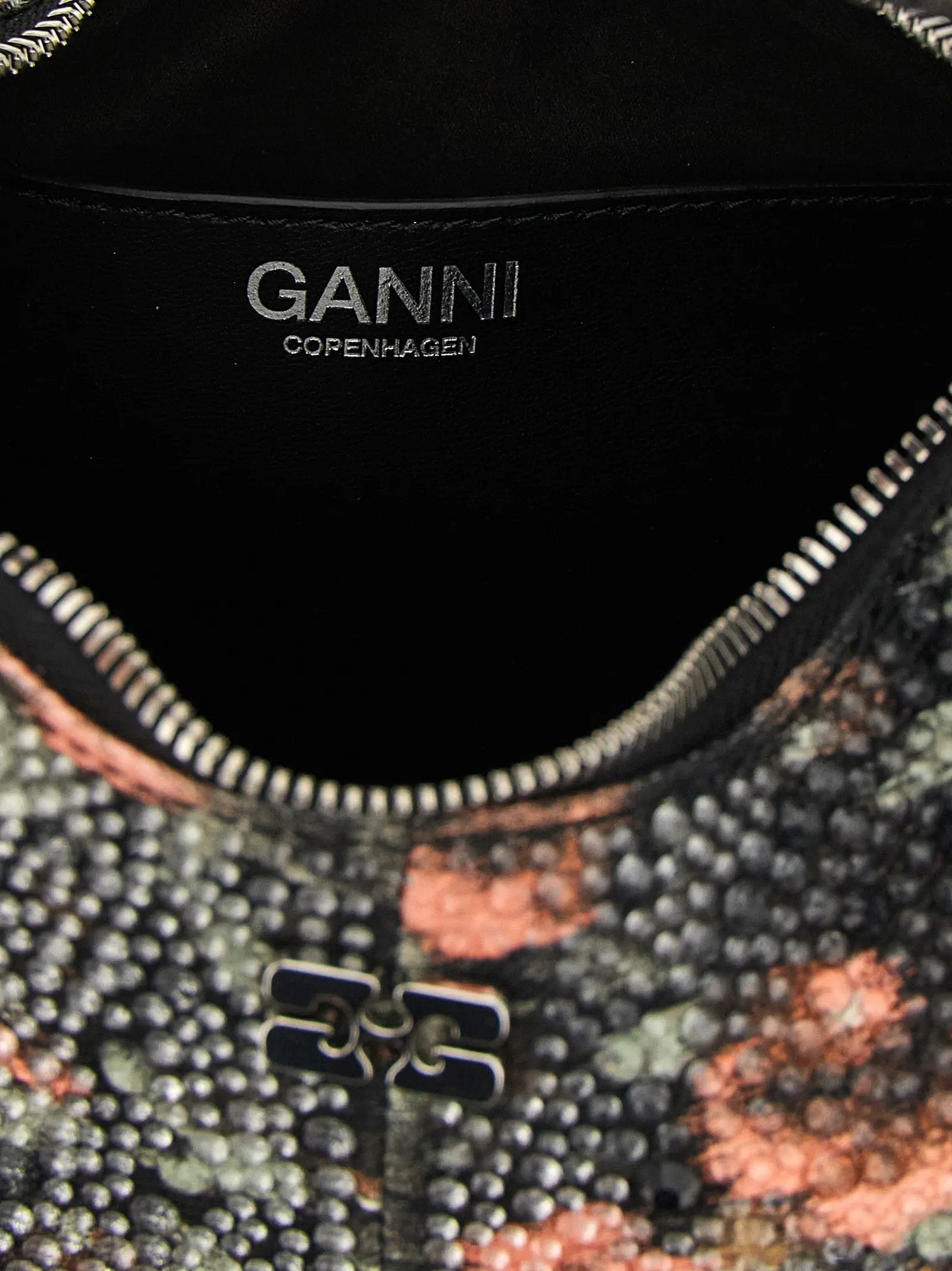 Ganni Multicolor Cotton Handbag