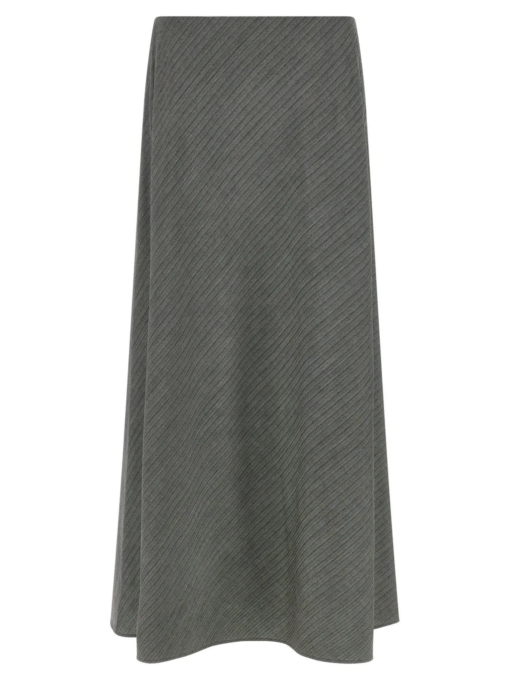 Alberta Ferretti Gray Viscose Mini Skirt