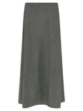 Alberta Ferretti Gray Viscose Mini Skirt