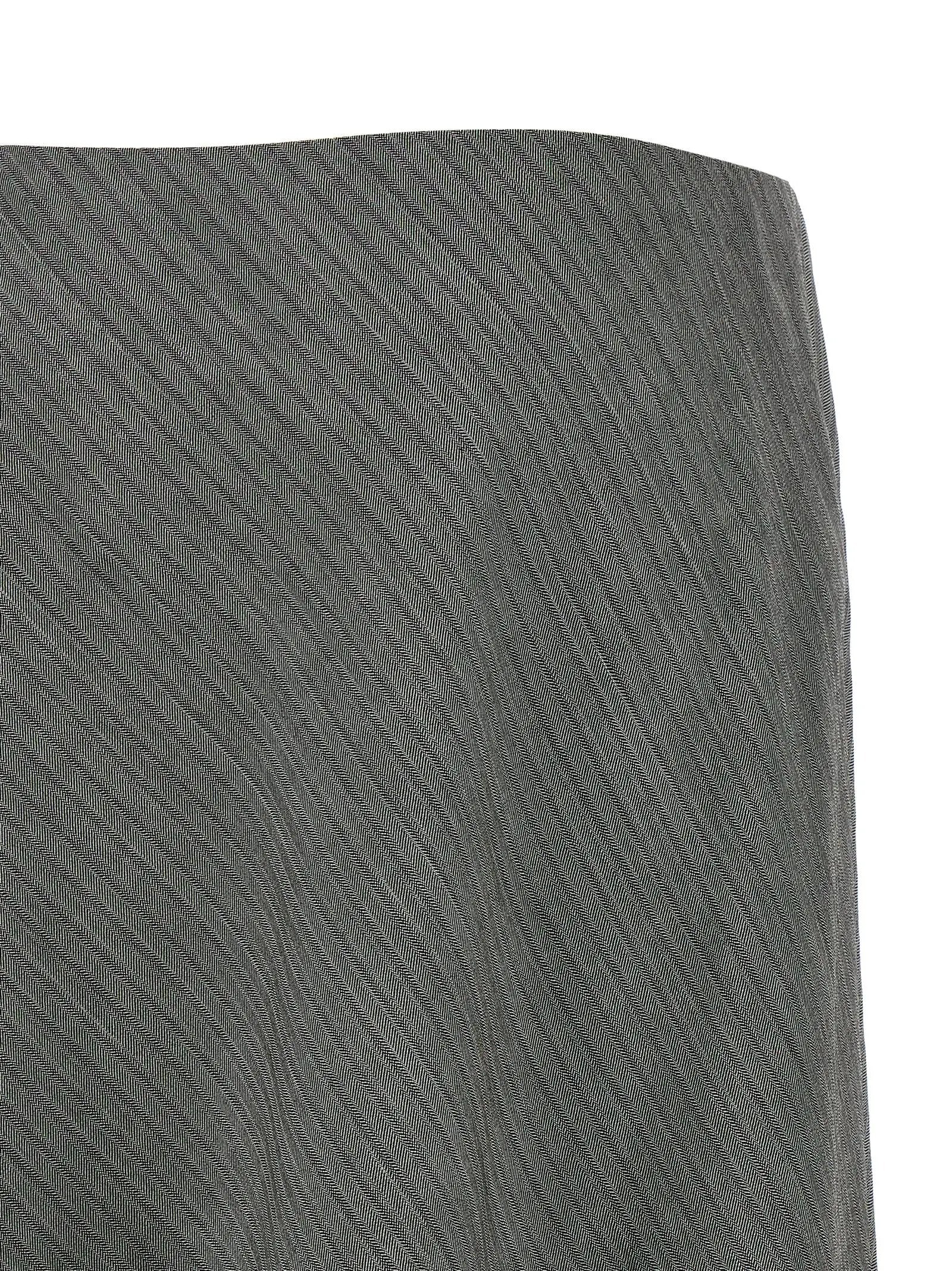 Alberta Ferretti Gray Viscose Mini Skirt