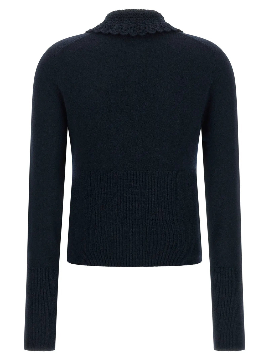 Chloé Blue Wool Cardigan