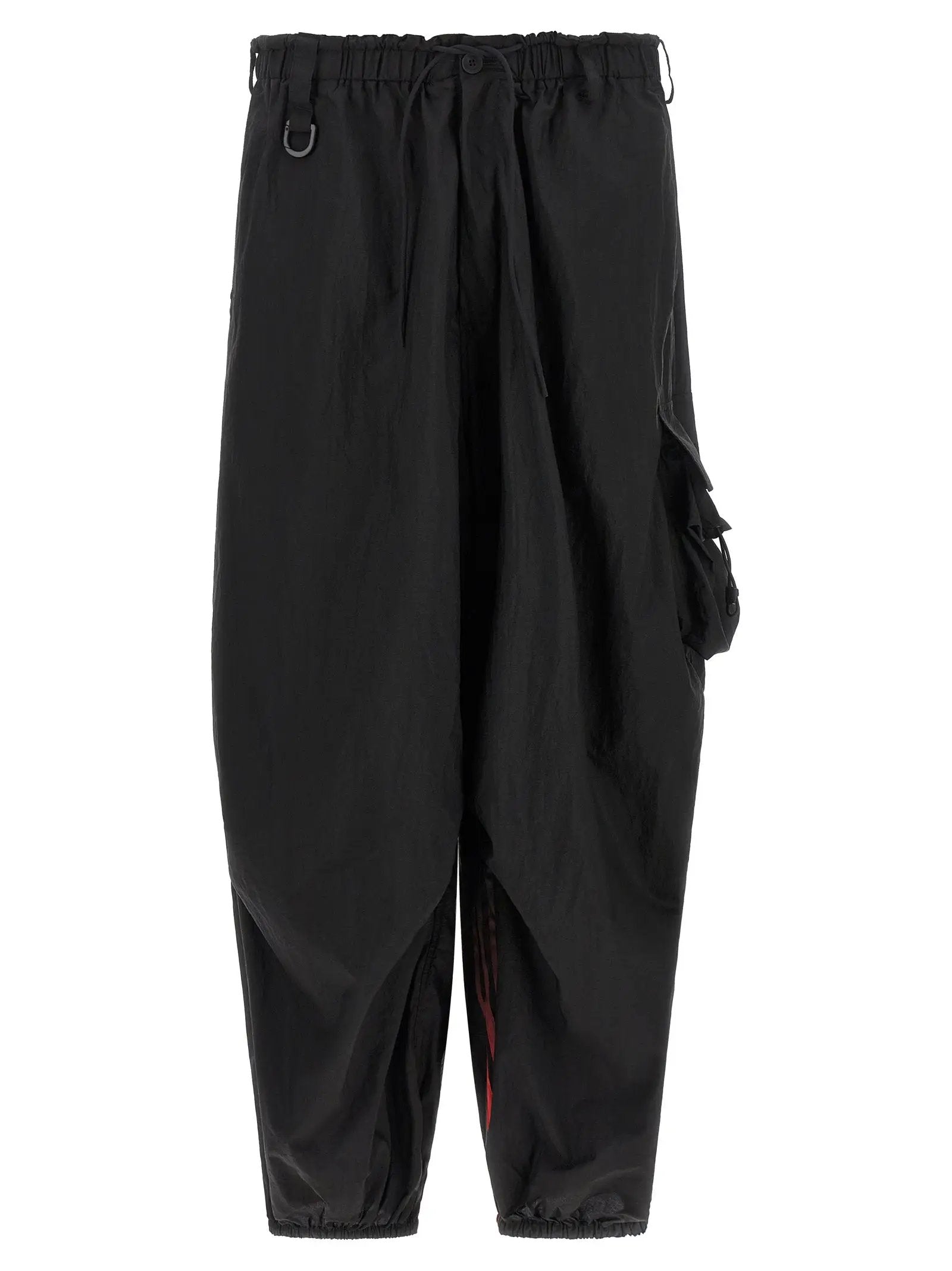 Y-3 Black Polyamide Cargo Pants