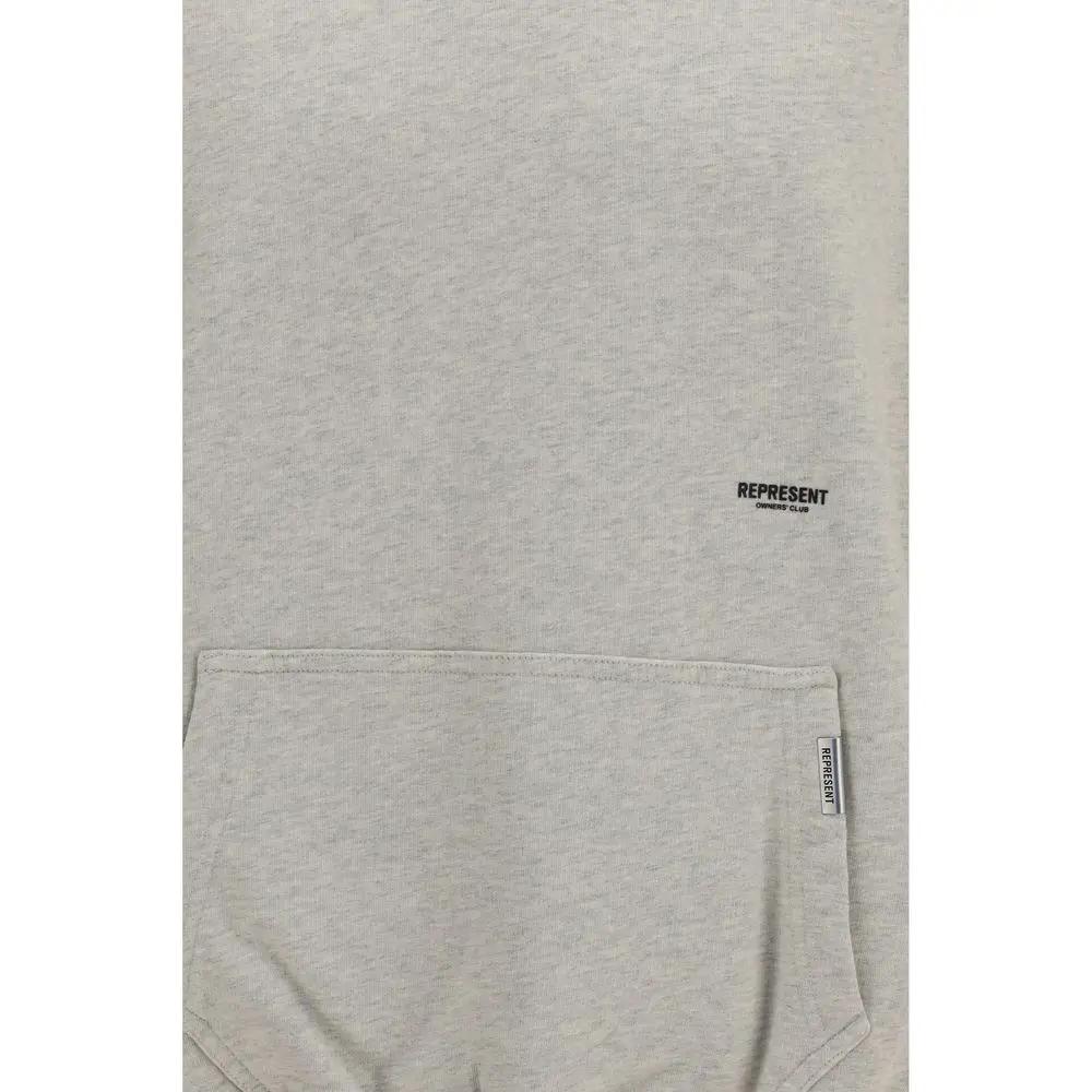 Represent Beige Cotton Sweatshirt