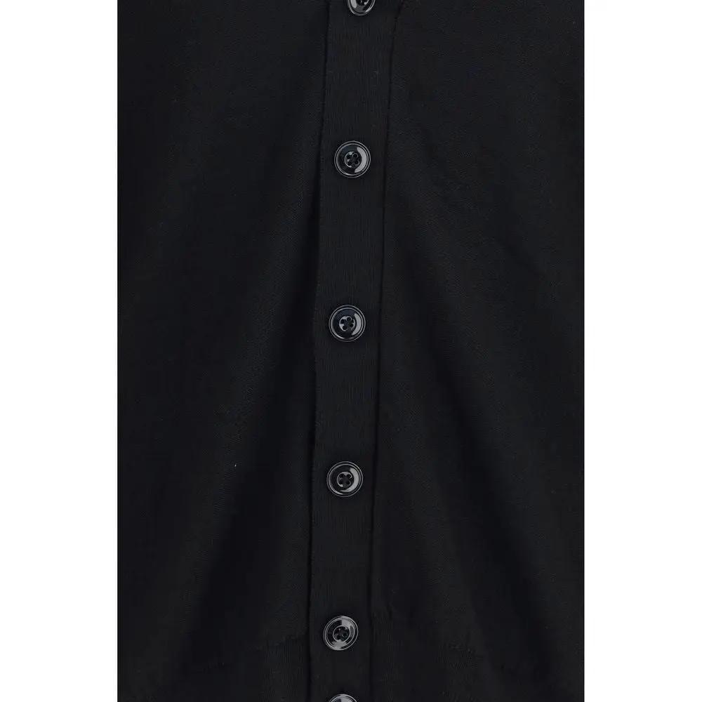 Lemaire Black Wool Oves Aries Cardigan
