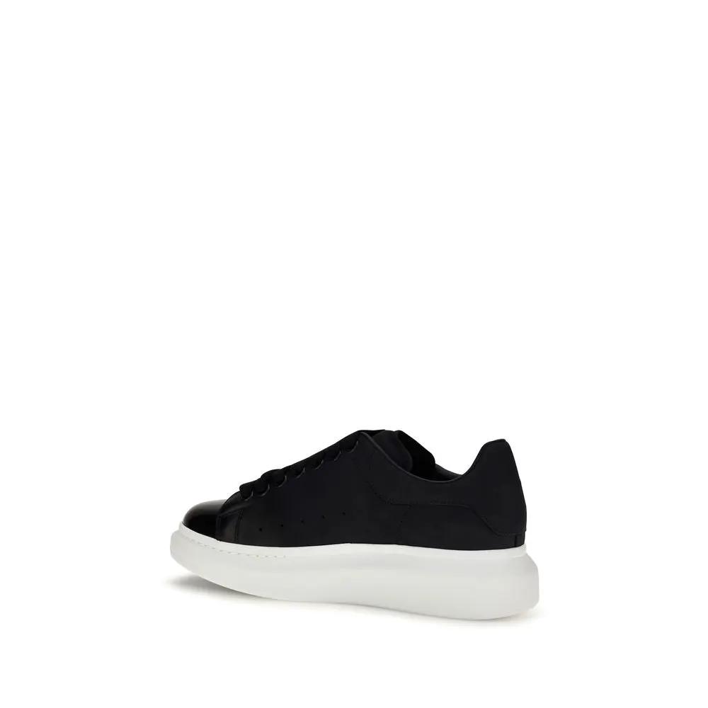 Alexander McQueen Blue Calf Leather Bos Taurus Chunky Sneakers