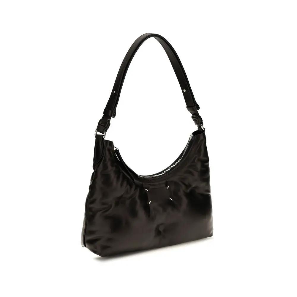 Maison Margiela Black Lamb Ovis Aries Aries Shoulder Bag