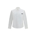 Prada White Cotton Dress Shirt