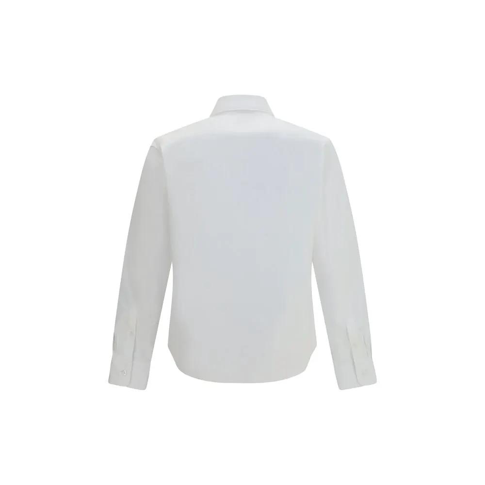 Prada White Cotton Dress Shirt