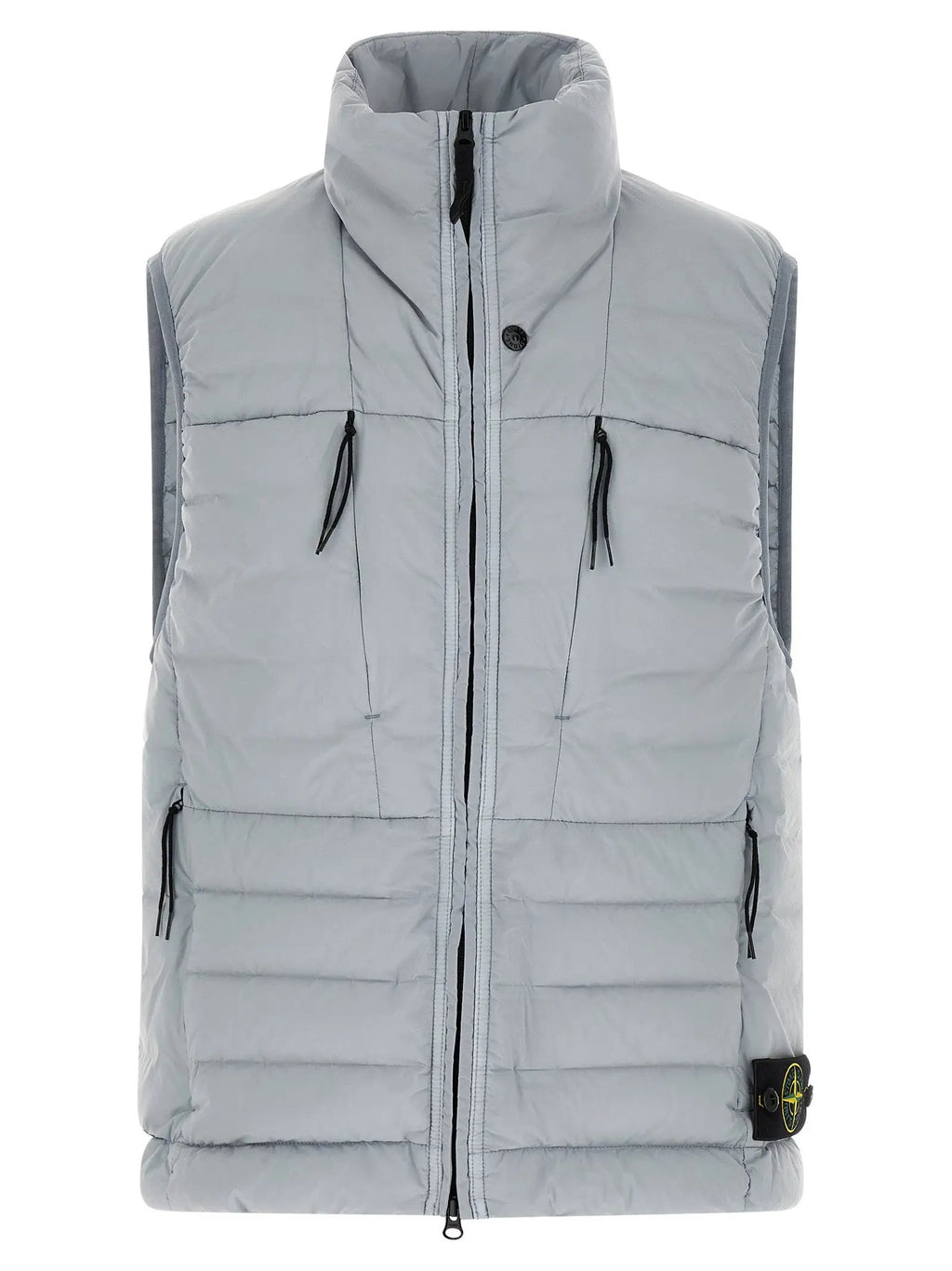Stone Island Gray Polyamide Sleeveless Jacket