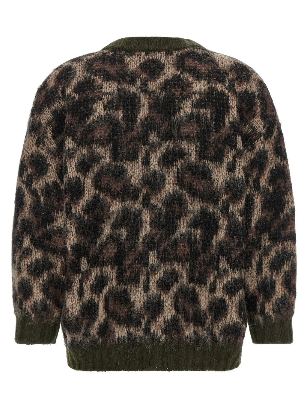 R13 Brown Nylon Cardigan