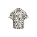 Prada Beige Cotton Pattern Shirt