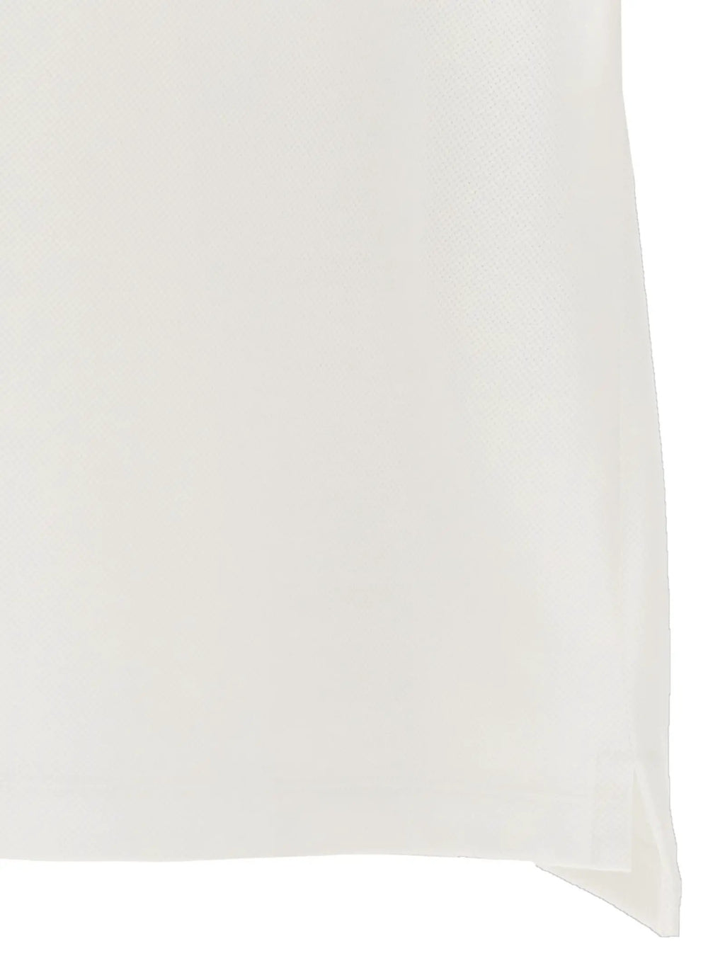 Gucci White Cotton Polo Shirt