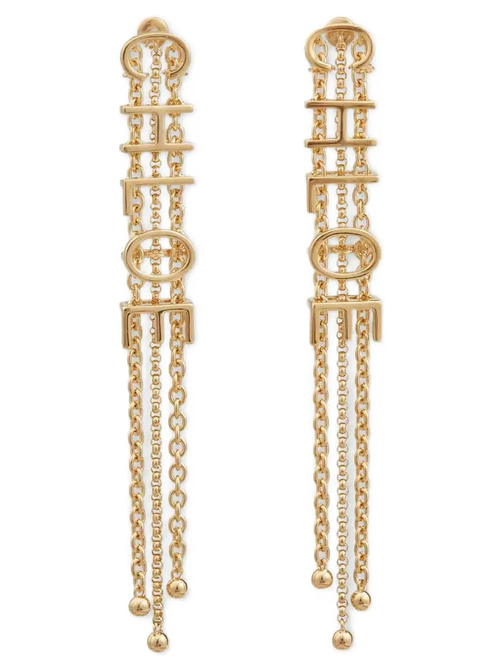 Chloé Gold Brass Earrings