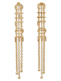 Chloé Gold Brass Earrings