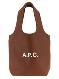 A.P.C. Brown Polyester Handbag