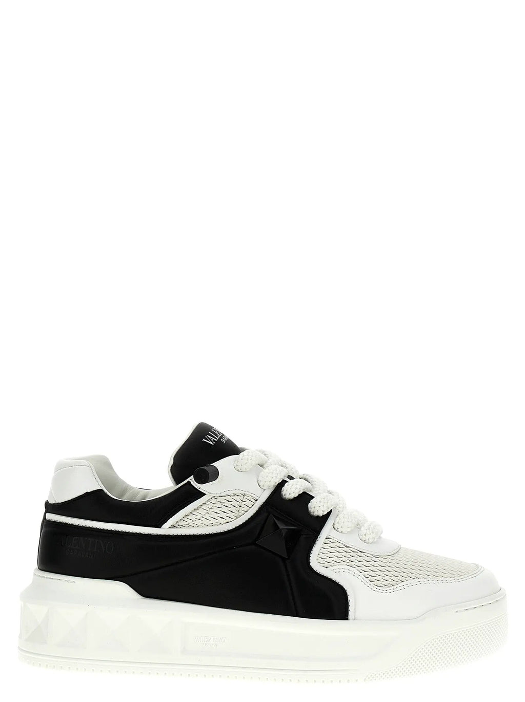 Valentino Garavani Bicolor Calfskin Chunky Sneakers
