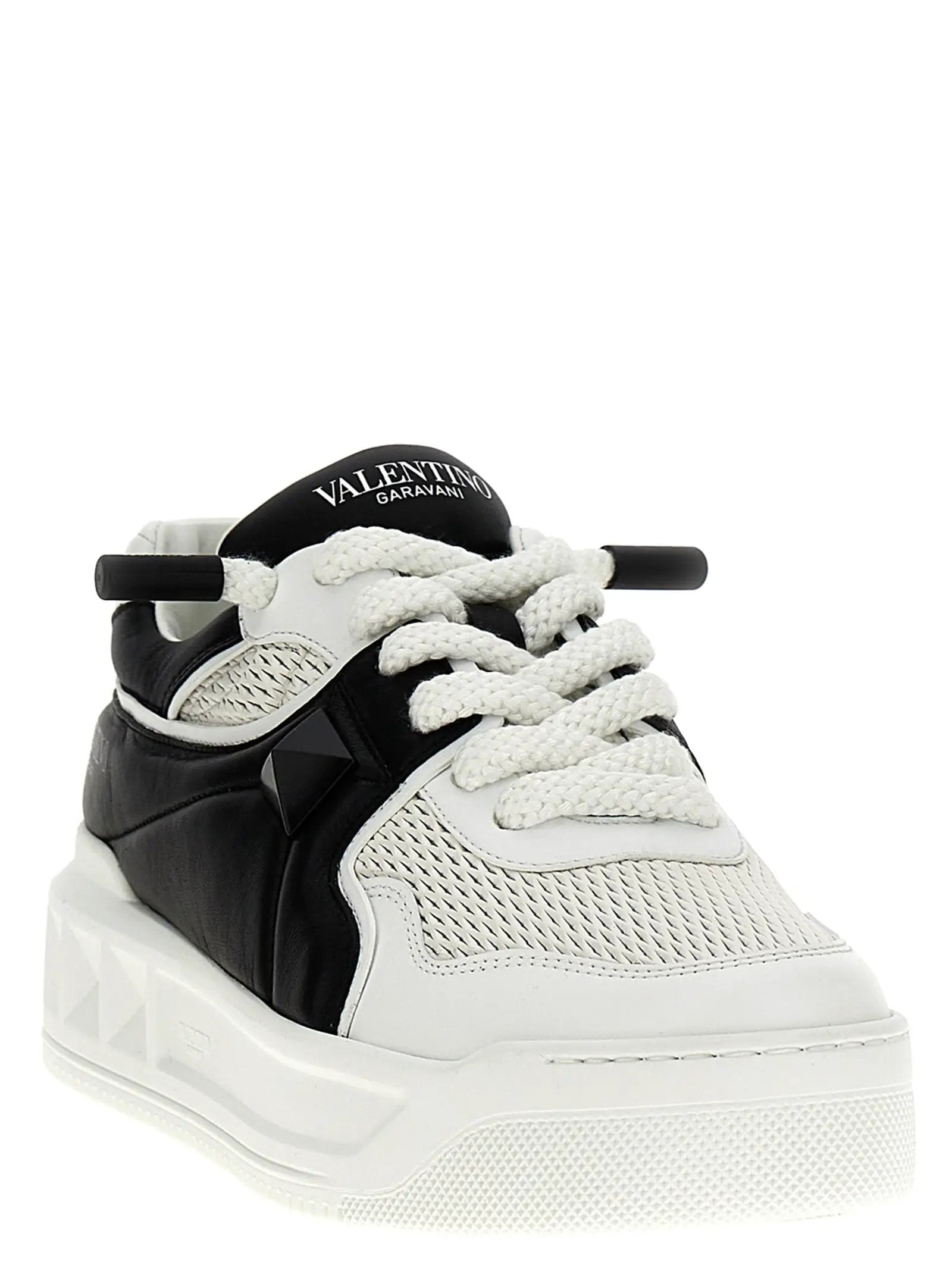 Valentino Garavani Bicolor Calfskin Chunky Sneakers
