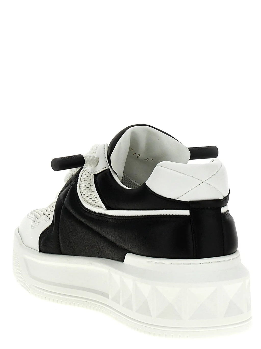 Valentino Garavani Bicolor Calfskin Chunky Sneakers