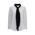 Sacai White Polyester Dress Shirt
