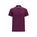 Burberry Purple Cotton Polo Shirt