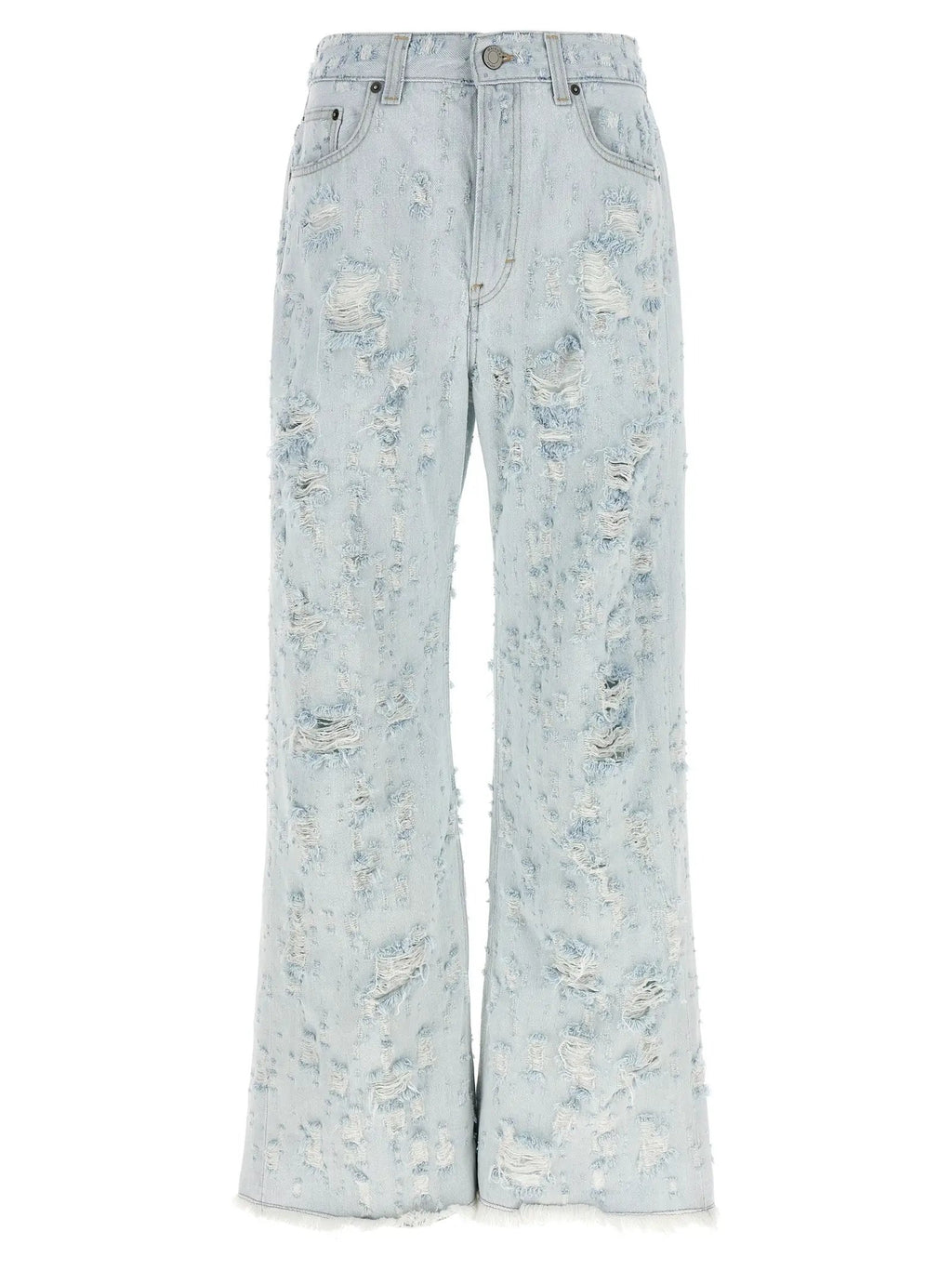 Haikure Blue Cotton Jeans Denim