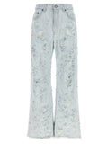 Haikure Blue Cotton Jeans Denim
