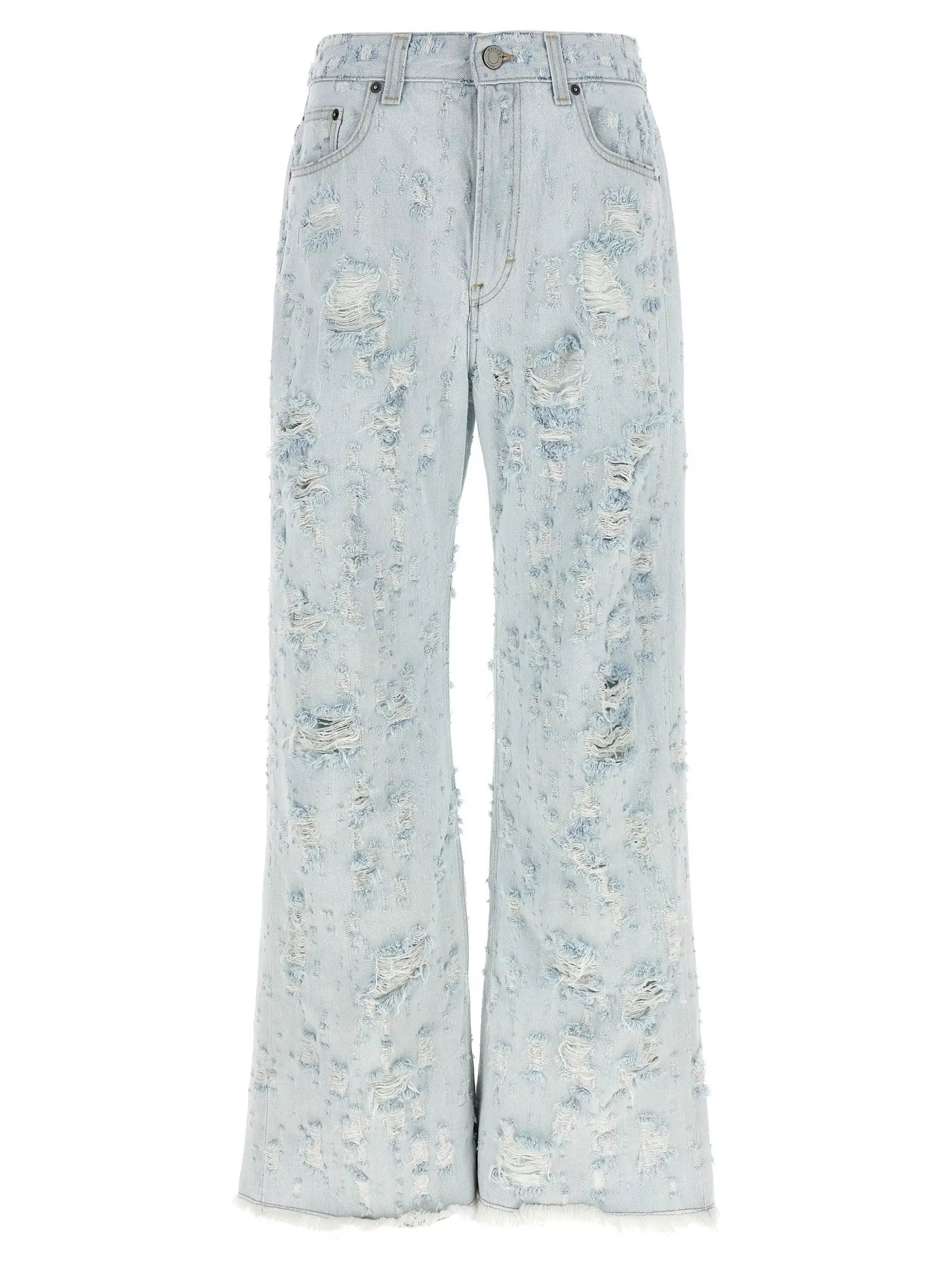 Haikure Blue Cotton Jeans Denim