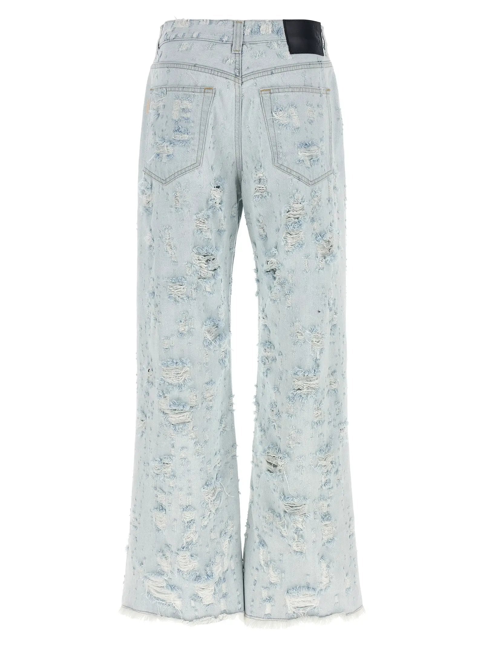 Haikure Blue Cotton Jeans Denim