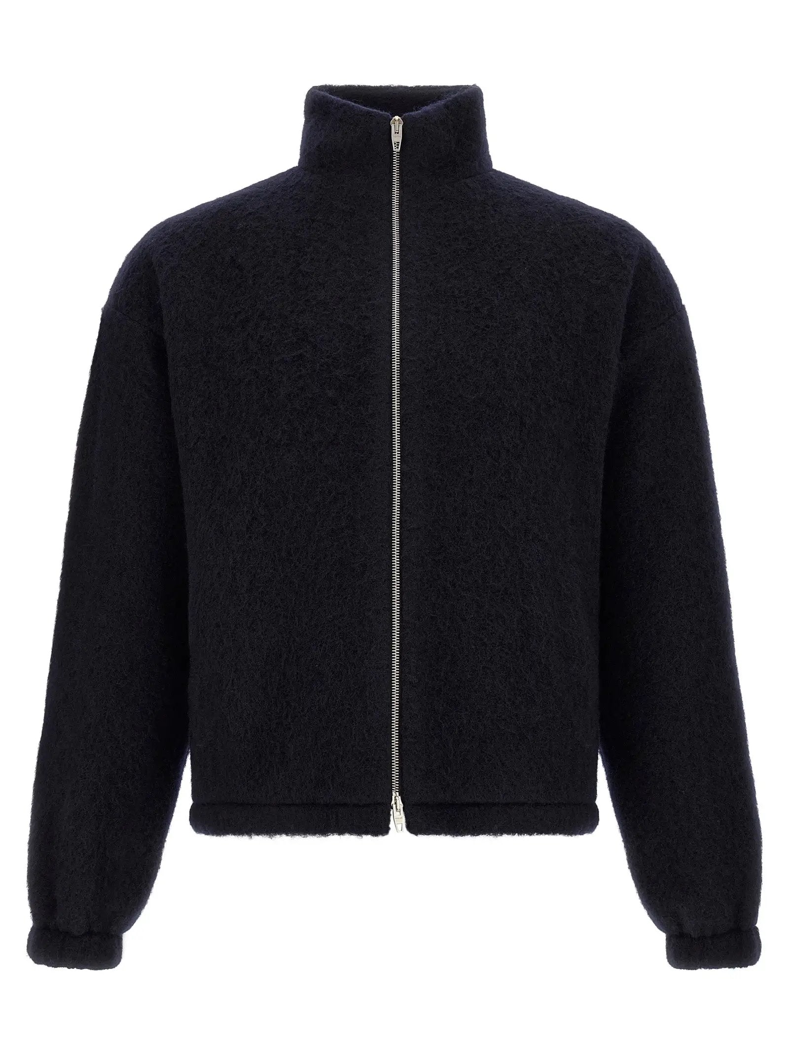 Jil Sander Blue Wool Sweatshirt