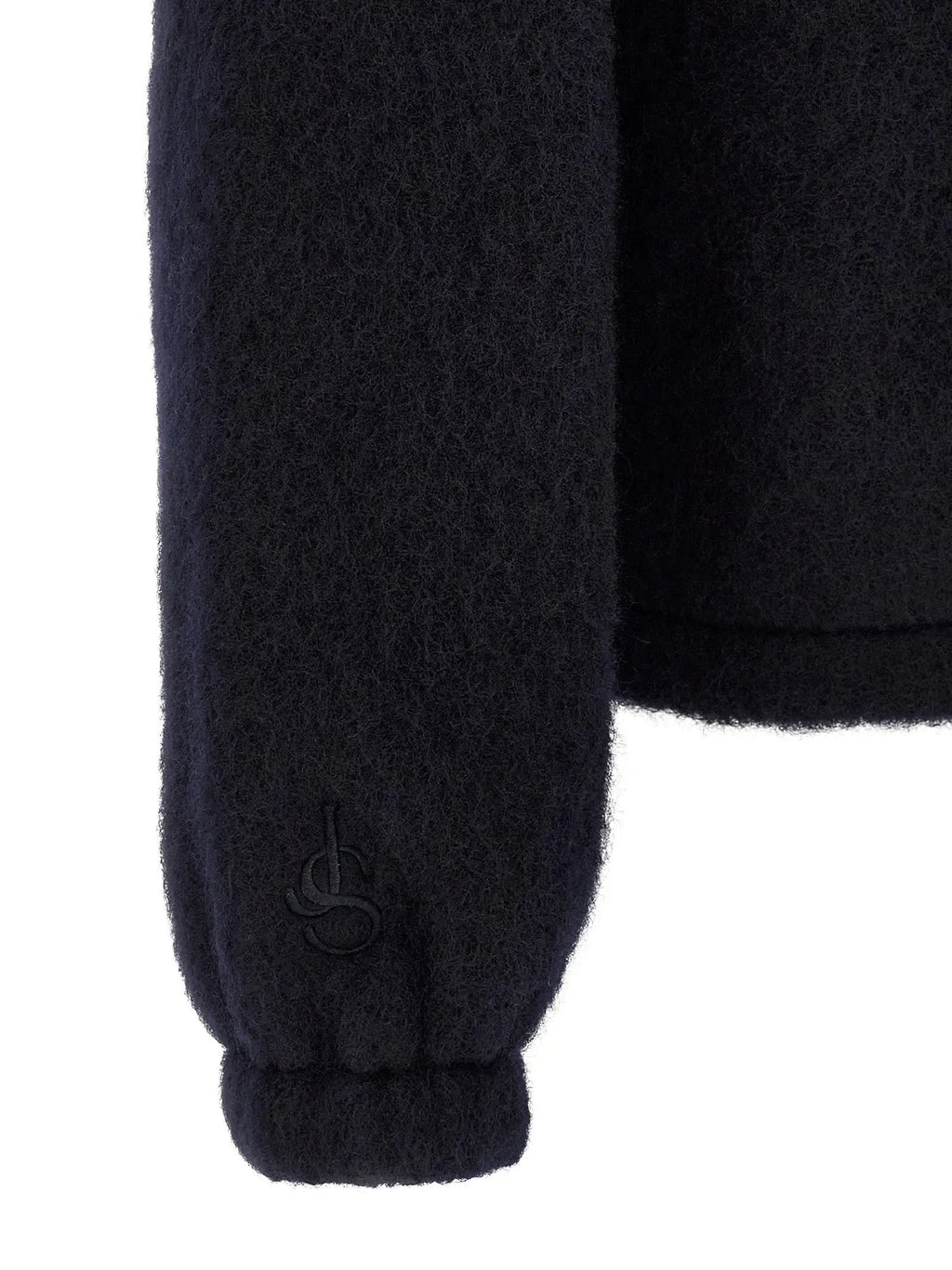 Jil Sander Blue Wool Sweatshirt